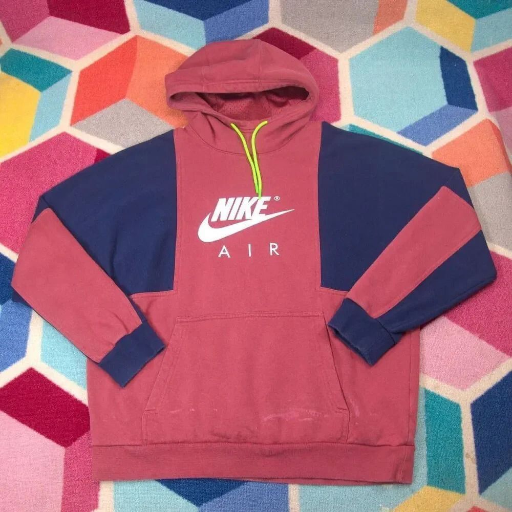 Nike Air Get Over Your Fear Of Heights Hoodie Size Large 23.5‎ x 26.5